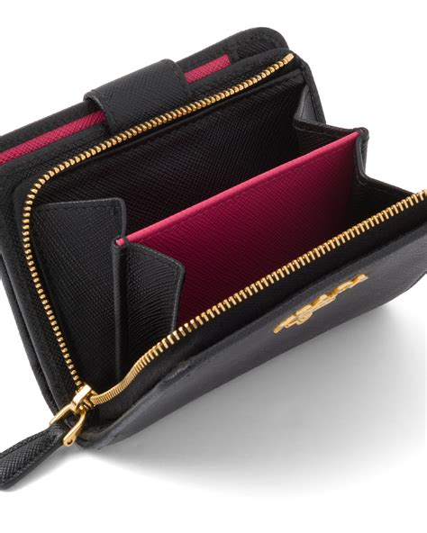 prada saffiano cammeo wallet|Small Saffiano Leather Wallet .